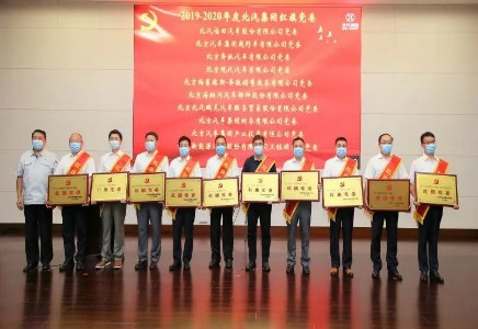 北汽財務(wù)黨委連續(xù)三年榮獲北汽集團(tuán)“紅旗黨委”榮譽(yù)稱號